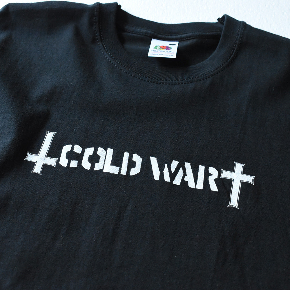 デッドストック！ Cold War “Stencil Logo Cross Motif” Tシャツ 250923