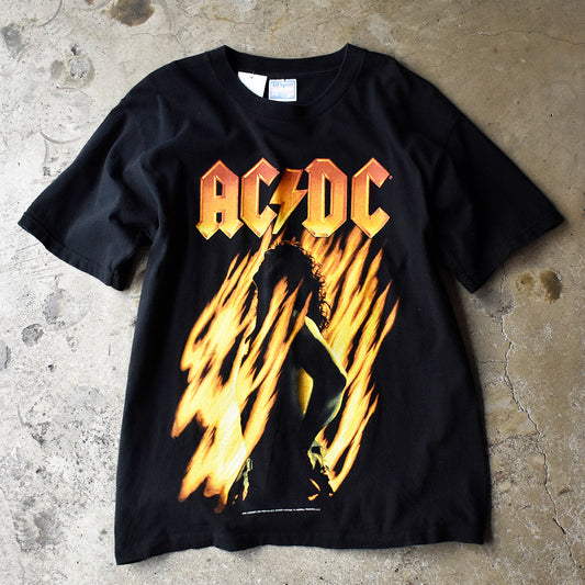 Y2K AC/DC “Bonfire” ロック Tシャツ 240621H