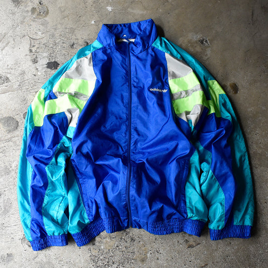90’s adidas フルジップ ナイロンジャケット 241103H
