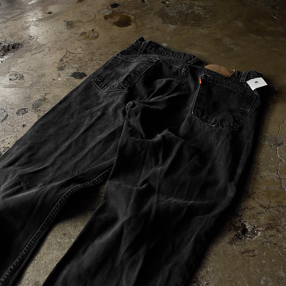 90's ペイント！ Levi's 550 ブラックデニムパンツ USA製 231016H