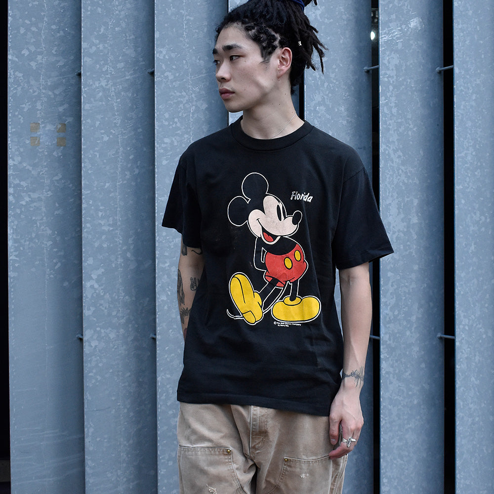 90's Disney Mickey “Florida” Tシャツ USA製 240919H