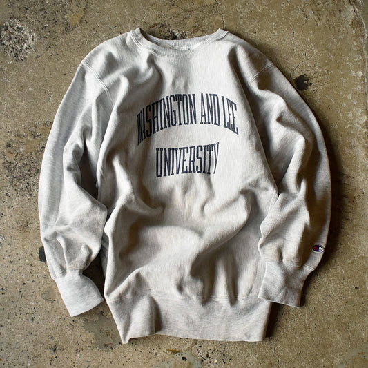 90's Champion “Washington and Lee University” リバースウィーブ スウェット 250210H