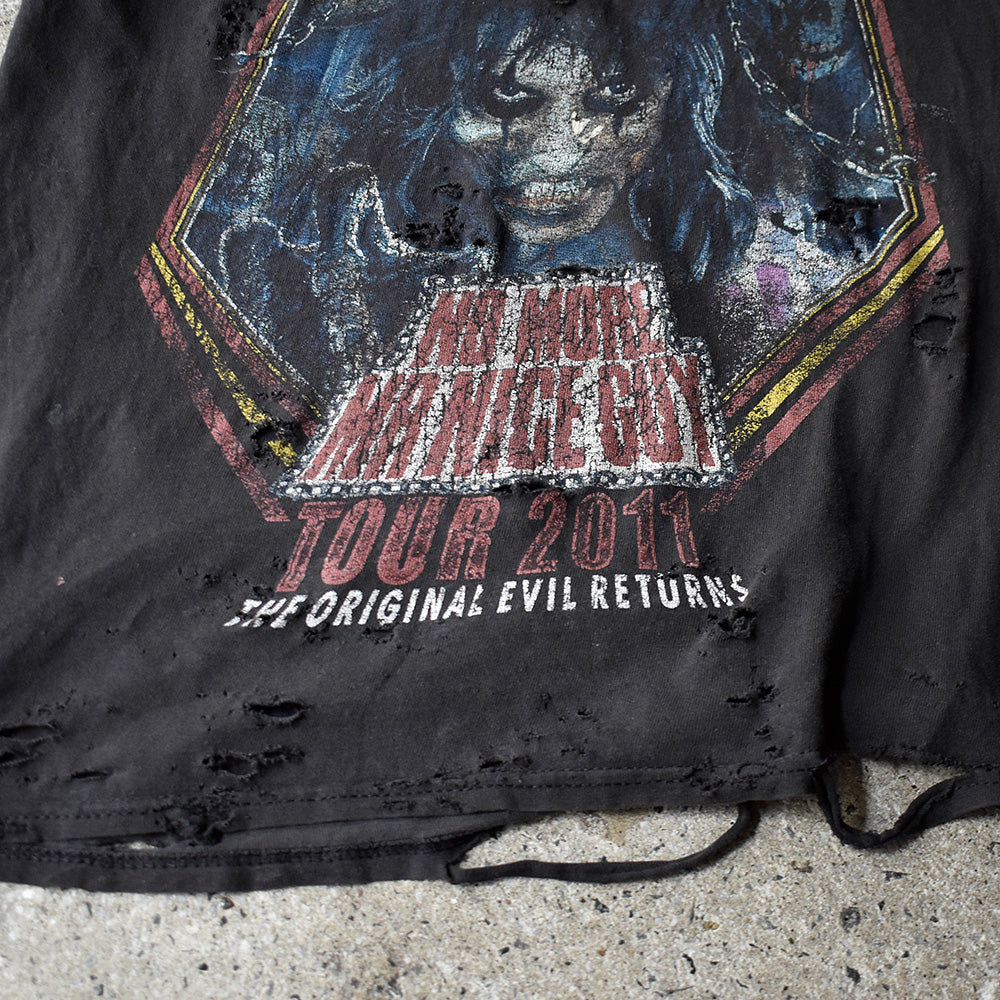 Y2K ボロ！ Alice Cooper “No More Mr. Nice Guy” Tour ロック Tシャツ 250717H