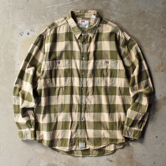 90’s Levi’s ブロックチェック フランネルシャツ 251007H