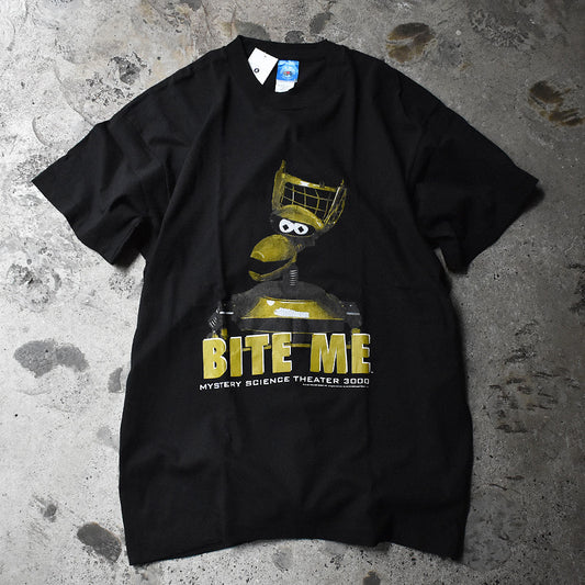 90's　MYSTERY SCIENCE THEATER3000 “BITE ME” Tee　USA製　230523