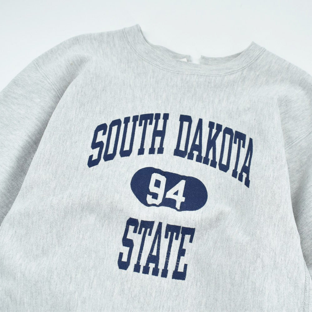 90's Champion REVERSE WEAVE "SOUTH DAKOTA STATE" リバーススウェット USA製 260206H