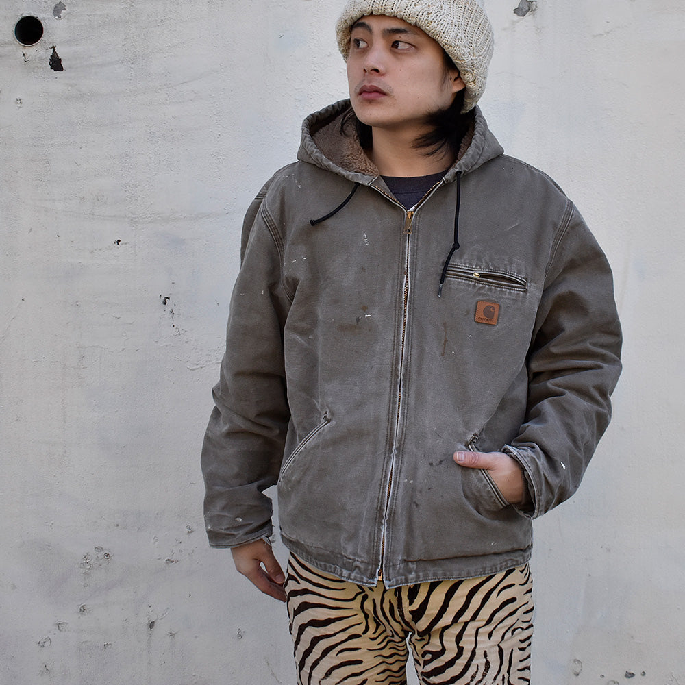 ダメージ！ Carhartt アクティブパーカー ボアライナー 231224H