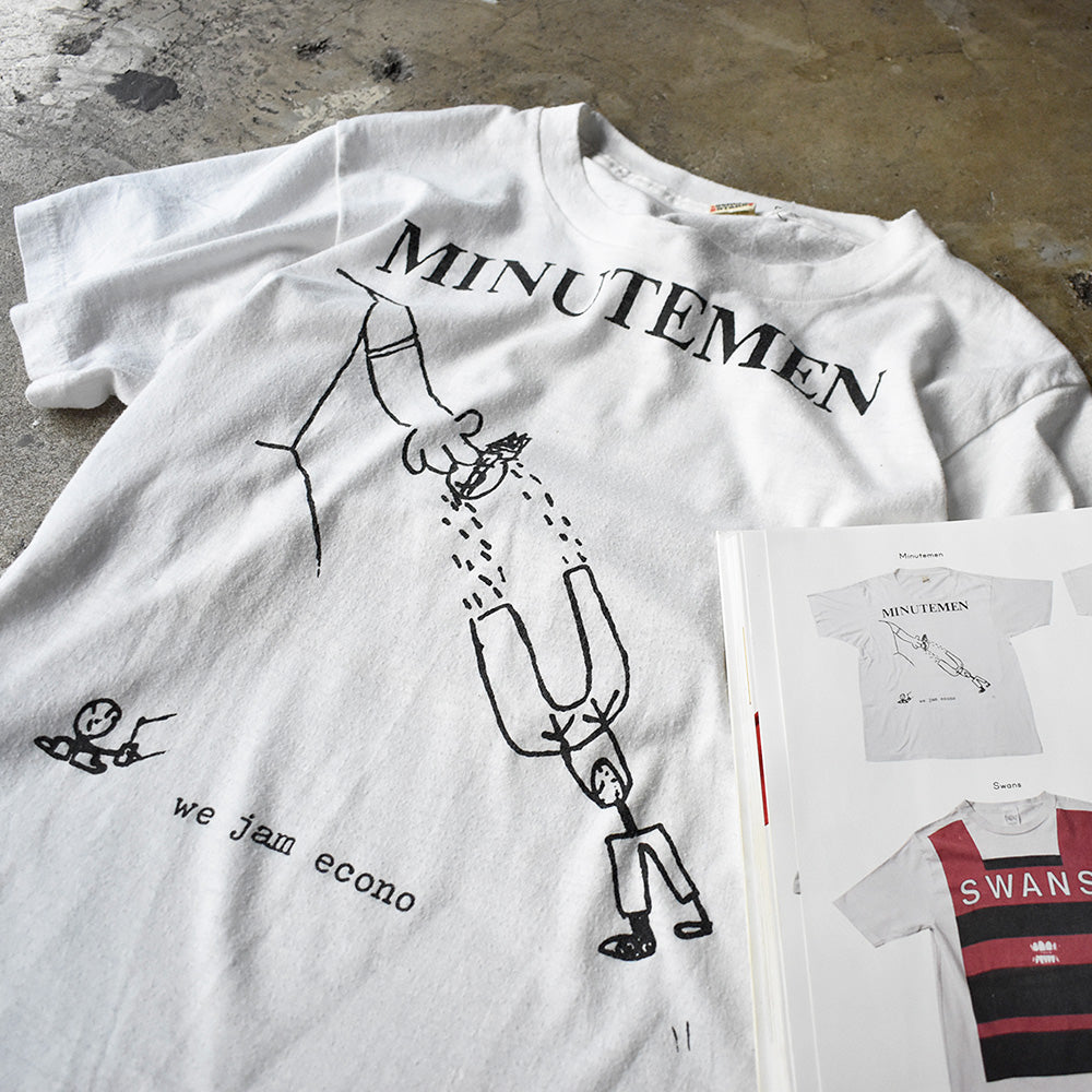 ミニットメン We Jam Econo イラストプリント Tシャツ 80年代 スクリーンスターズ USA製 ヴィンテージ