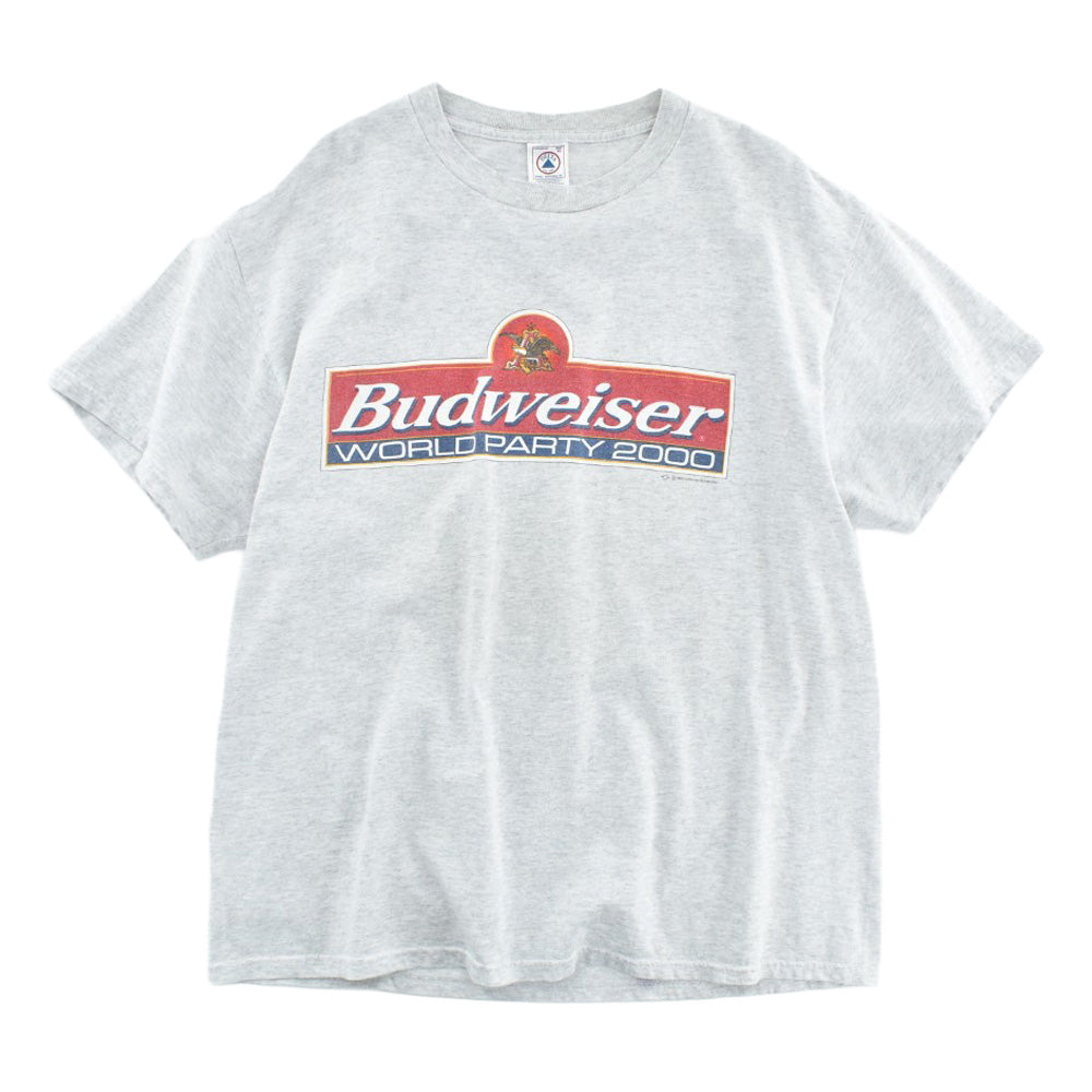 90's Budweiser "World Party 2000" アニマル プロモTシャツ 260619H