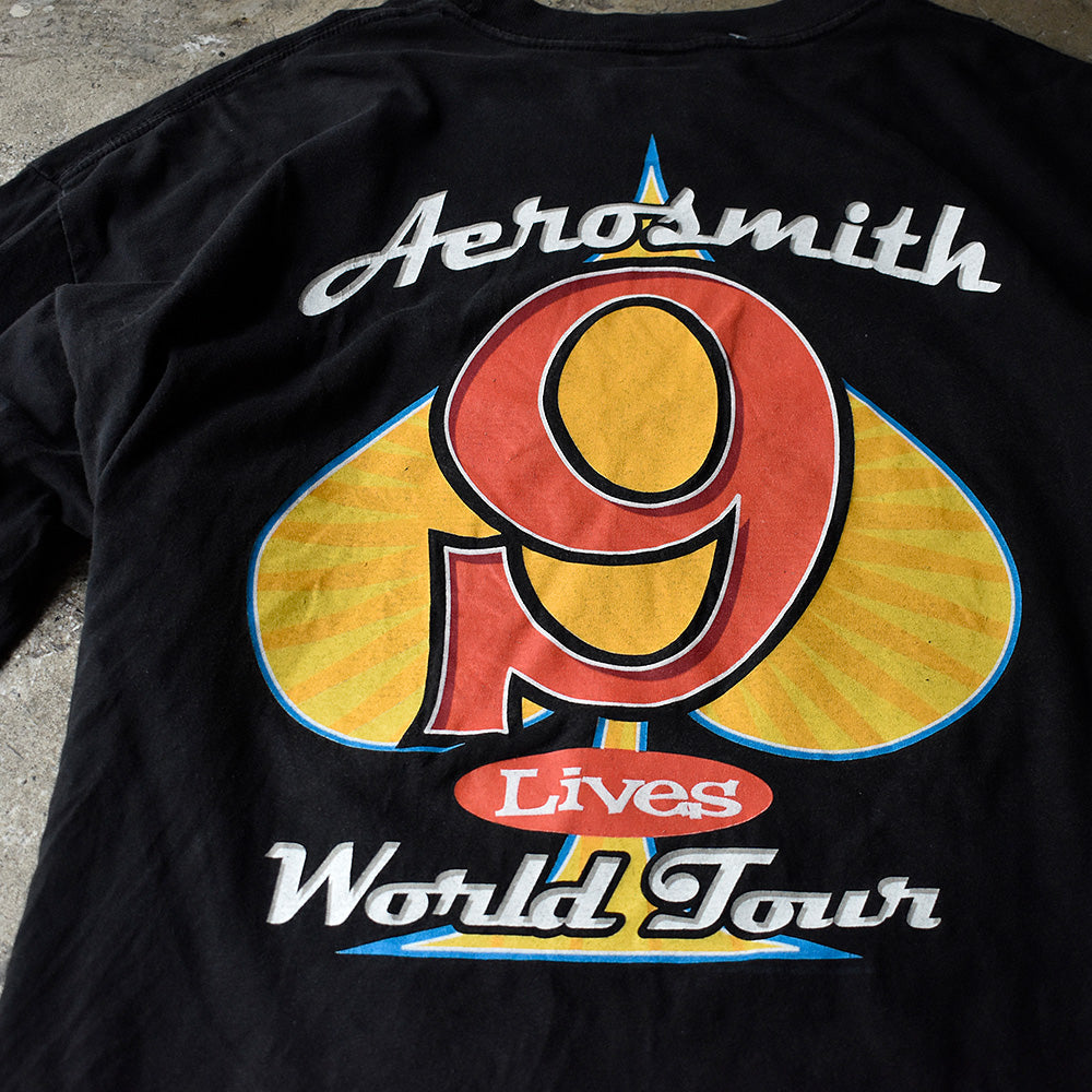 90's Aerosmith “Nine Lives“ World Tour Tシャツ 250625H