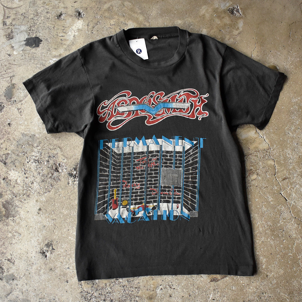 80's Aerosmith “Permanent Vacation“ The Vacation Tour 1987 Tシャツ 250513H