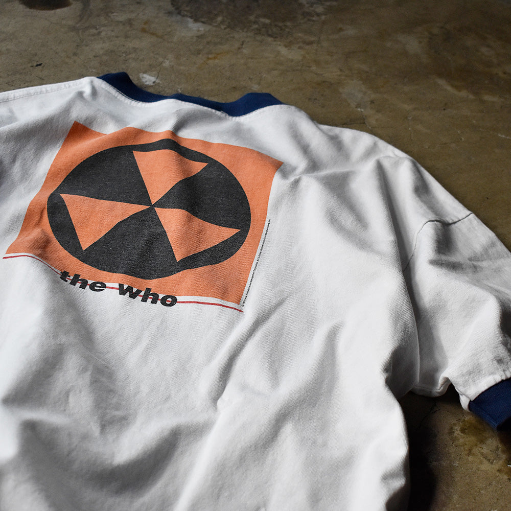 ザ・フー Quadrophenia ターゲットマーク リンガーTシャツ 1996年 USA製 ヴィンテージ