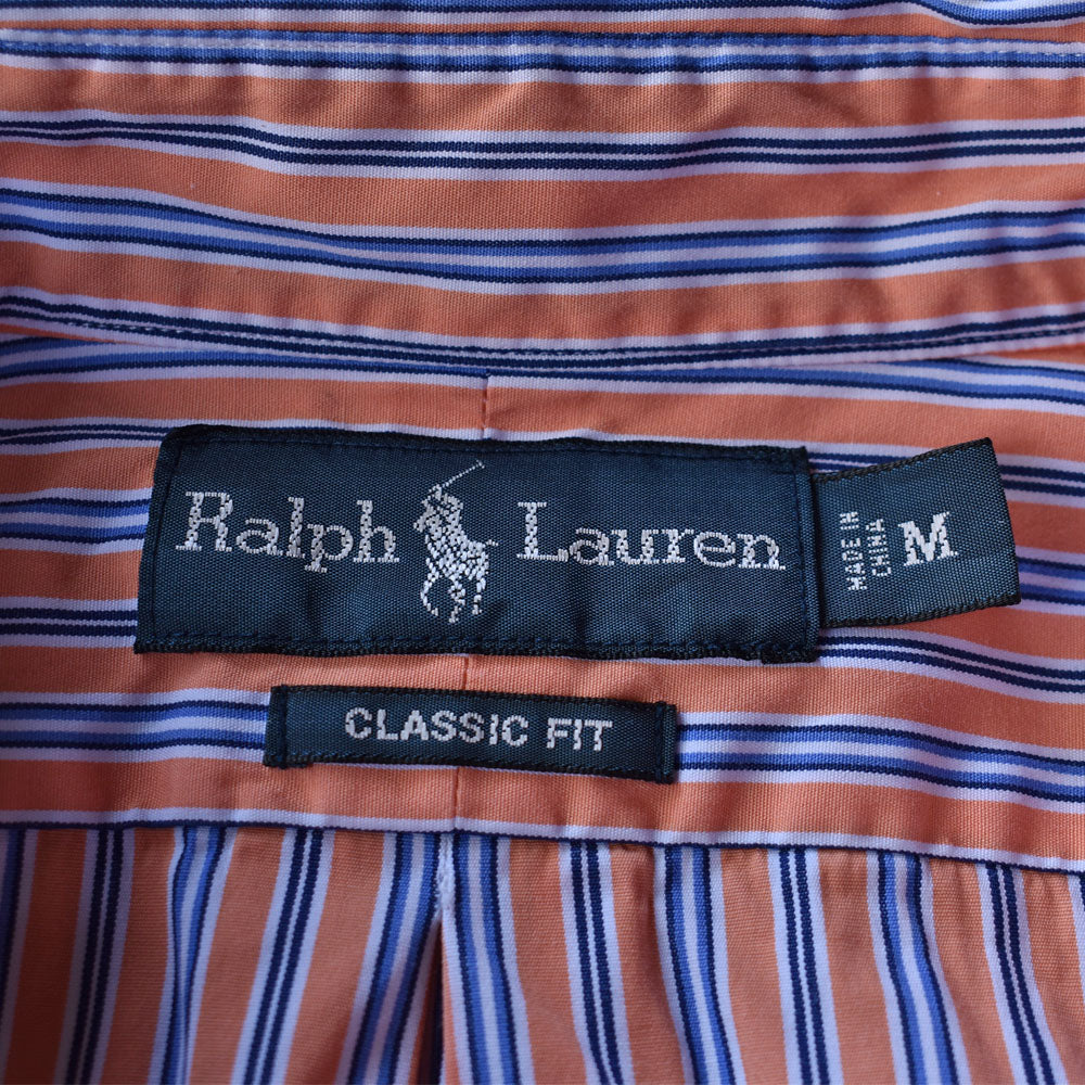 Ralph Lauren/ラルフ ローレン “CLASSIC FIT” マルチストライプ ボタンダウンシャツ　230530