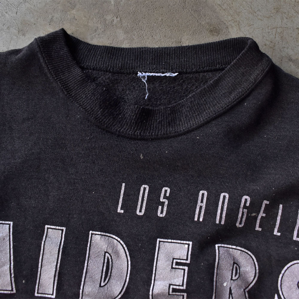 90’s 雰囲気抜群！ “NFL Raiders” スウェット USA製 240214H