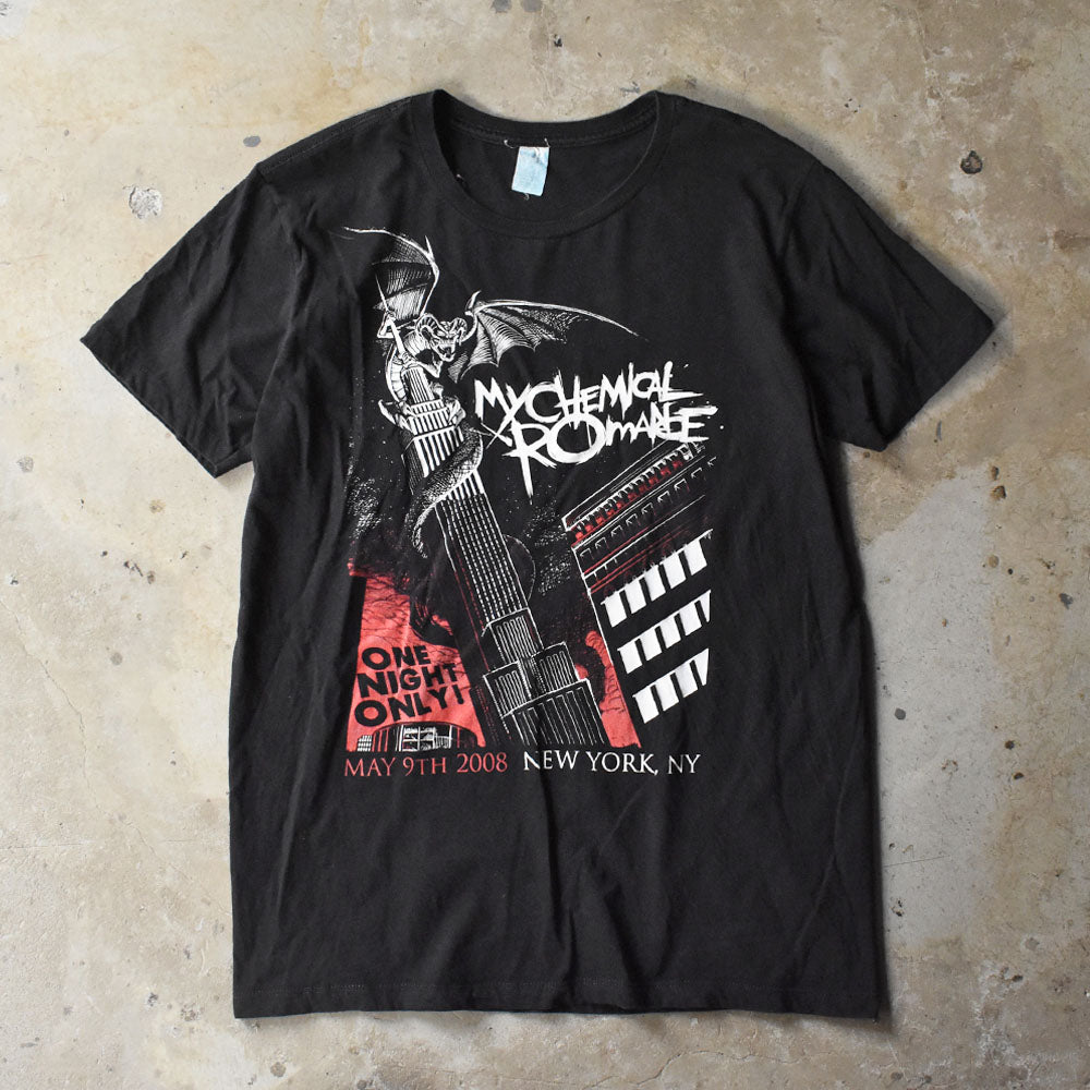 Y2K My Chemical Romance “ONE NIGHT ONLY” ロック Tシャツ 250923H
