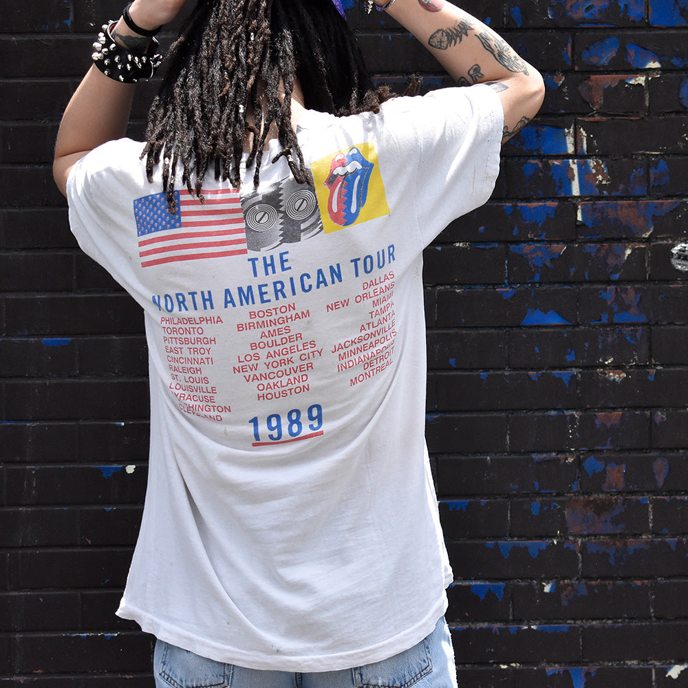 80's The Rolling Stones “Andy Warhol Type” North American Tour Tシャツ 240625H