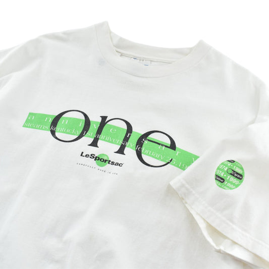 90’s LeSportsac “one” アニバーサリーTシャツ 260505H