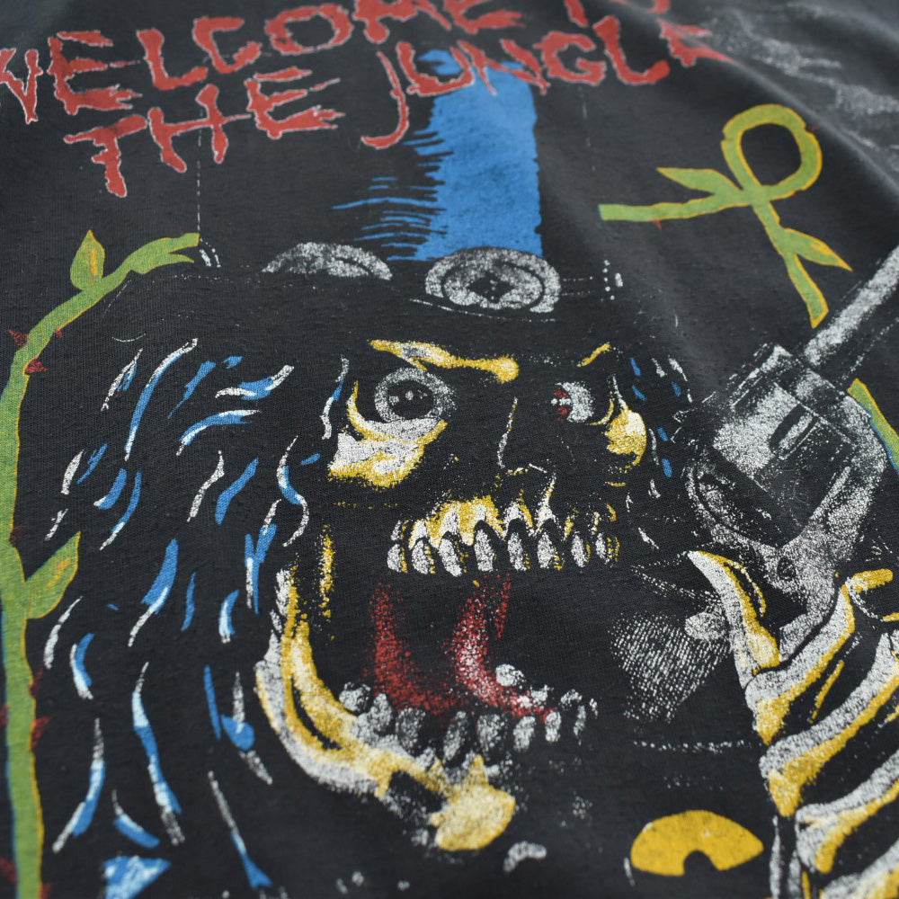 80's Guns N' Roses "WELCOME TO THE JUNGLE" カットオフ ロックTシャツ 260605H