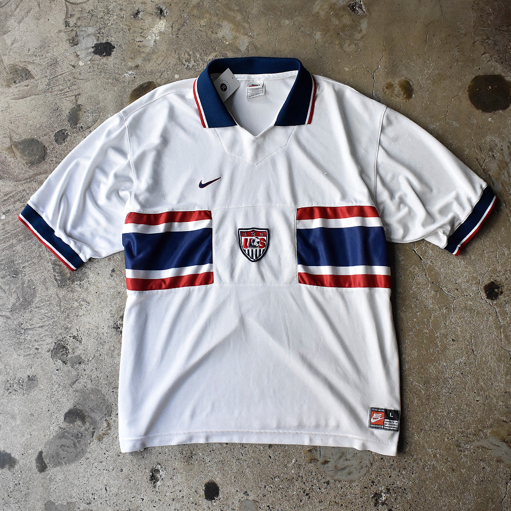 90's NIKE “USA代表モデル” フットボール サッカーシャツ USA製 250620H
