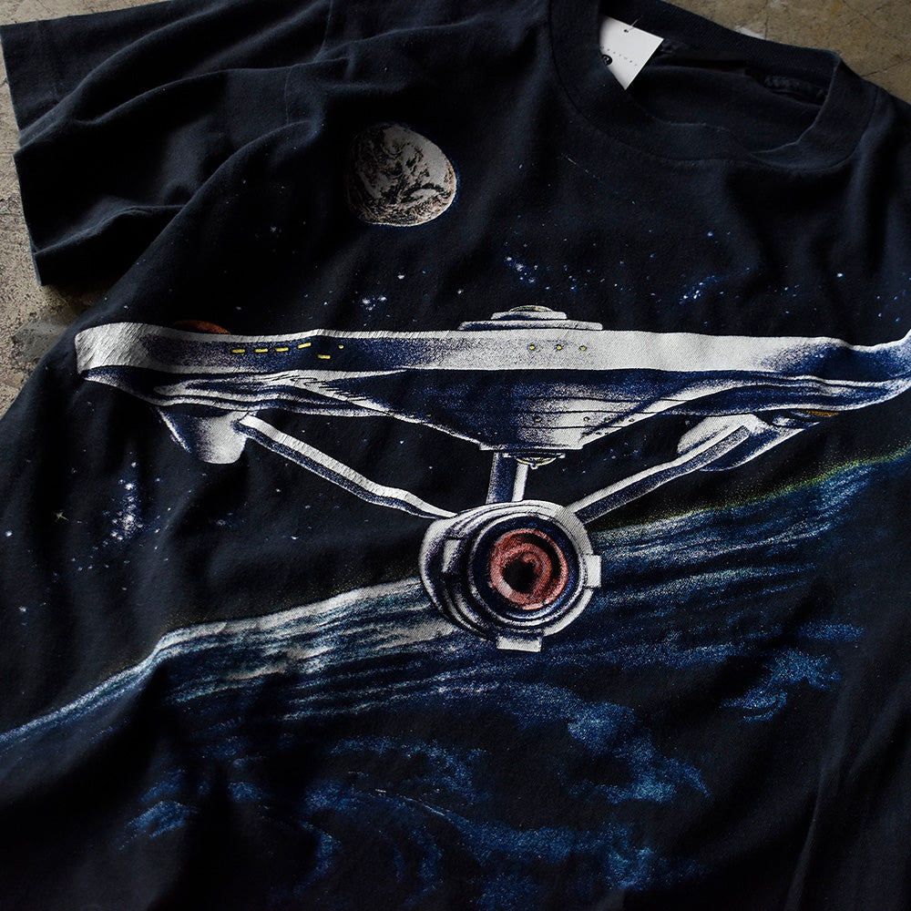 90's　 STAR TREK/ スタートレック　25th Anniversary　宇宙Tee　USA製　230913H