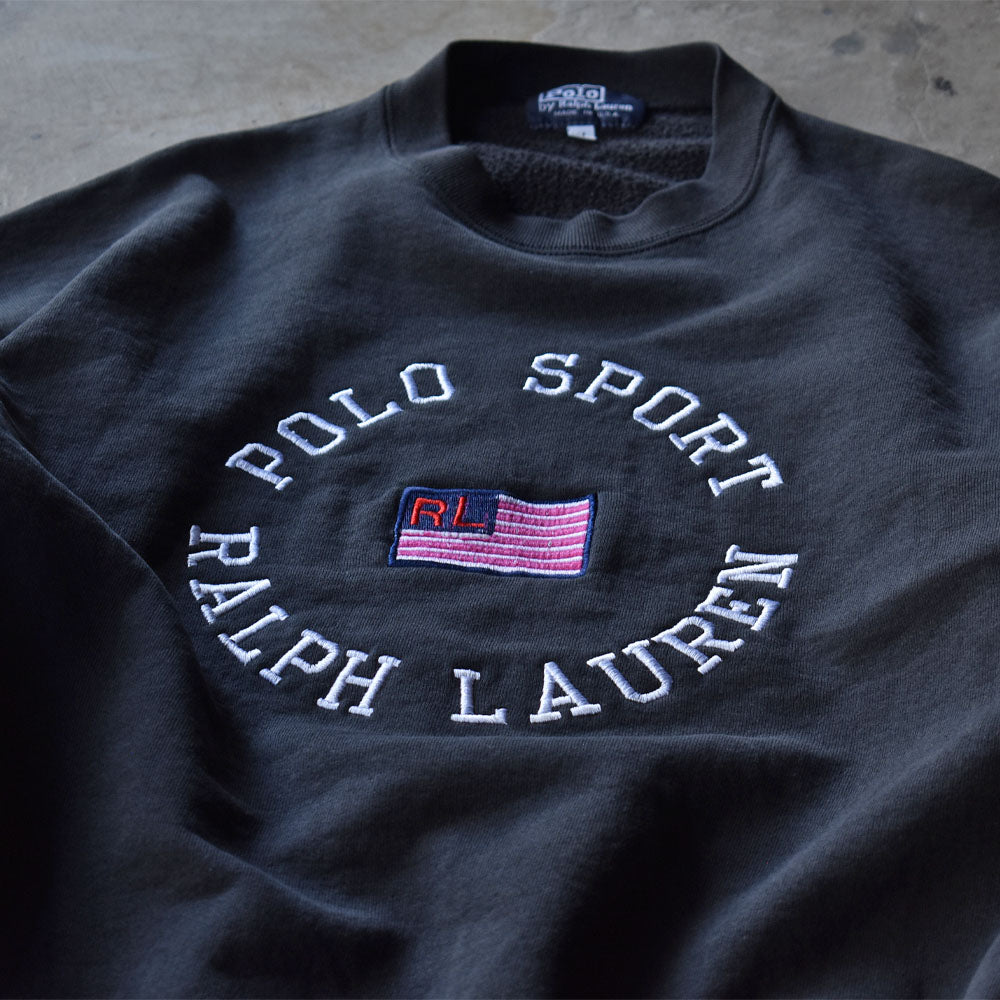 90's ブートレグ Polo Ralph Lauren ロゴ刺繍 スウェット 230925