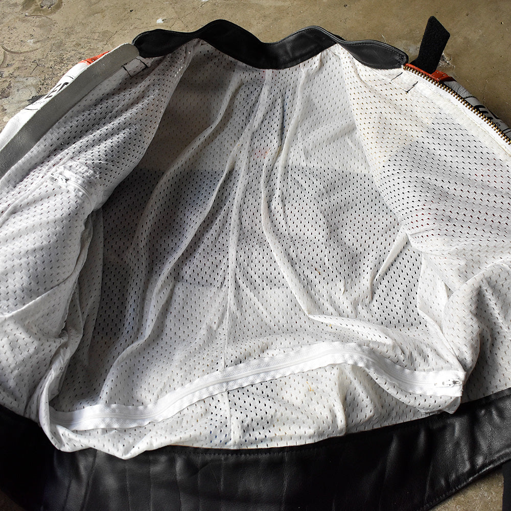 80's SYED Leathers モーターサイクル レザージャケット 240311H