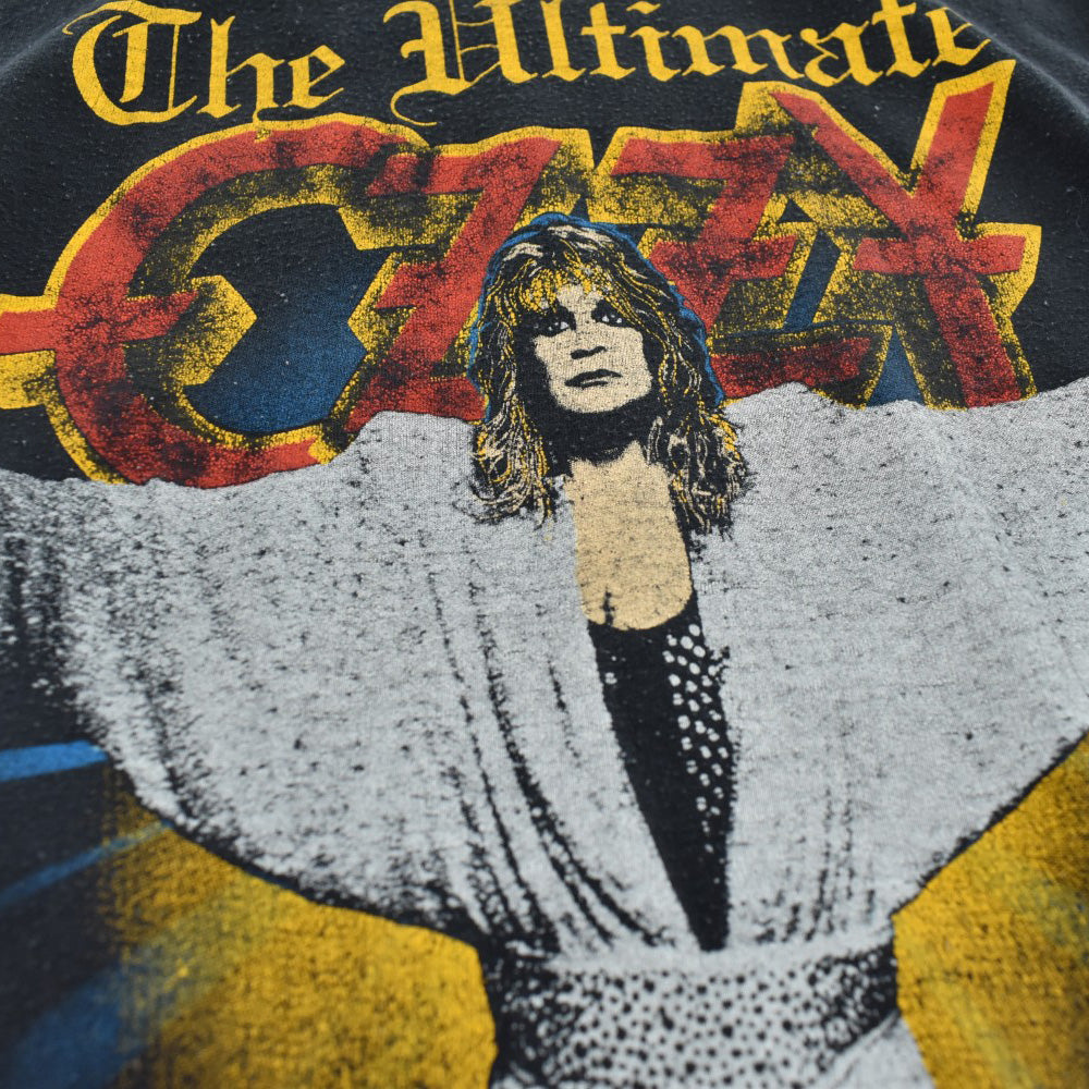 80's Ozzy Osbourne "THE ULTIMATE TOUR" ヘヴィメタル ロックTシャツ 260825H