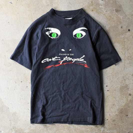 80’s "Cat People" ムービーTシャツ  USA製 250916