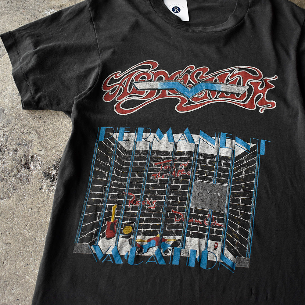 80's Aerosmith “Permanent Vacation“ The Vacation Tour 1987 Tシャツ 250513H
