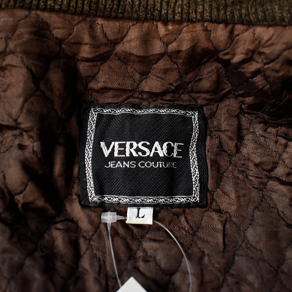 90's VERSACE JEANS COUTURE コーデュロイ ダッフルコート Italy製 250120H
