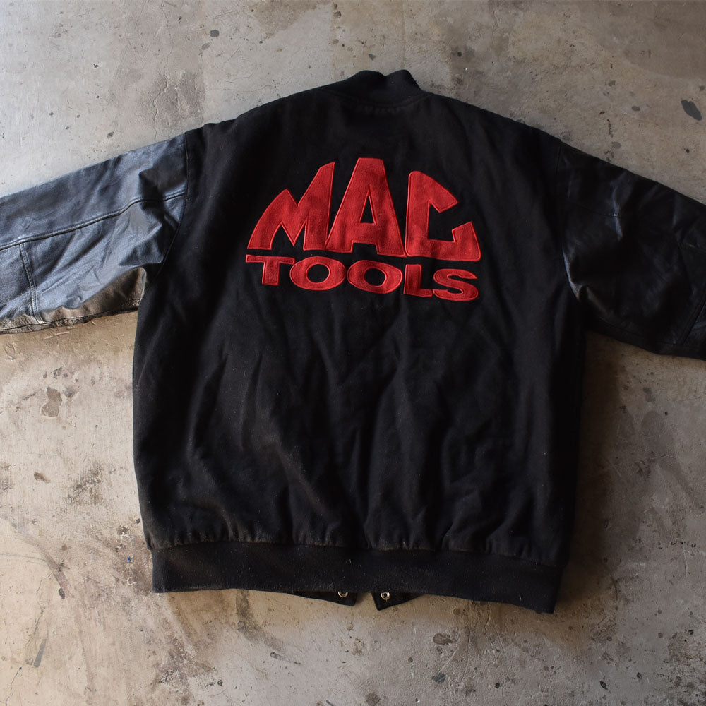 90's CHASE authentics NASCAR “MAC TOOLS” レーシング スタジャン アワードジャケット 231130