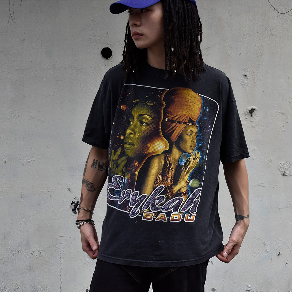 自民党 90s エリカ・バドゥ ヴィンテージTシャツ ERYKAH BADU | saffi