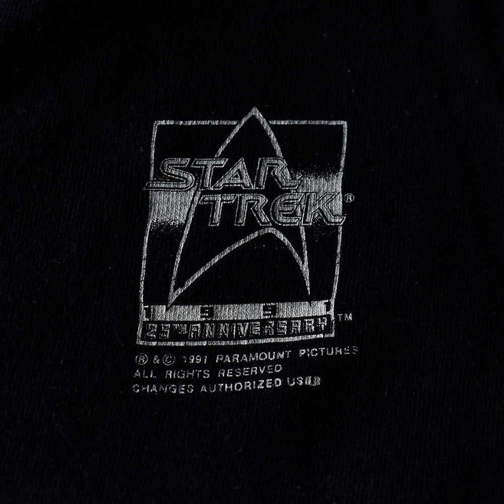 90's　 STAR TREK/ スタートレック　25th Anniversary　宇宙Tee　USA製　230913H