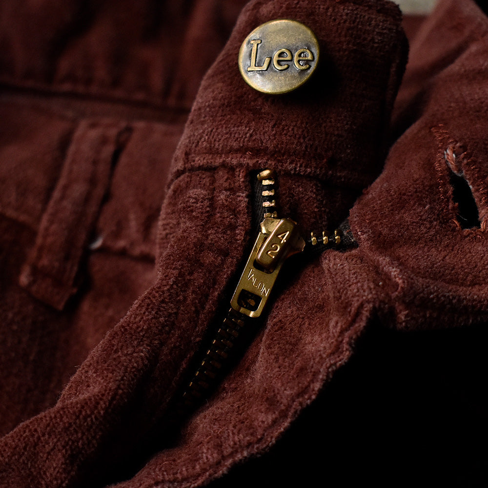 70's Lee “Separate-Lees” ベロアフレアパンツ USA製 240123H