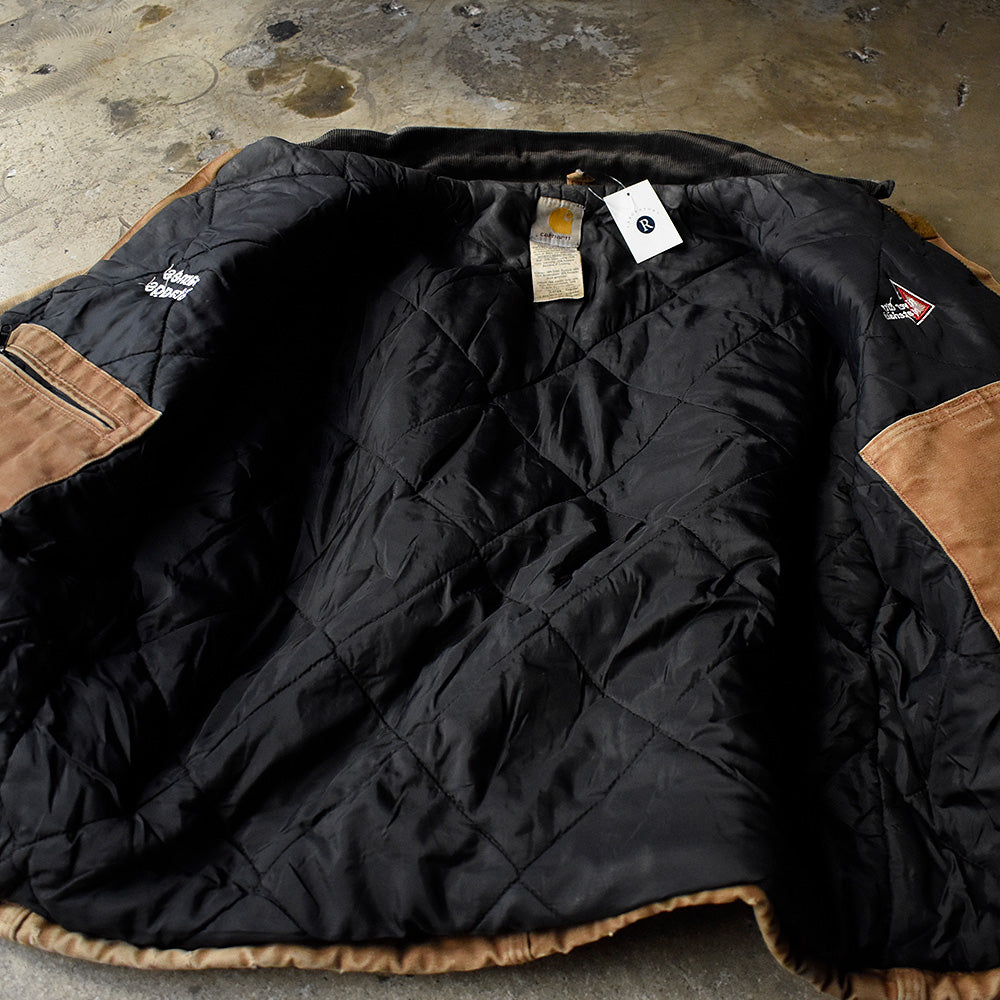 Y2K ダメージ！ Carhartt トラディショナルジャケット キルティングライナー 240118H