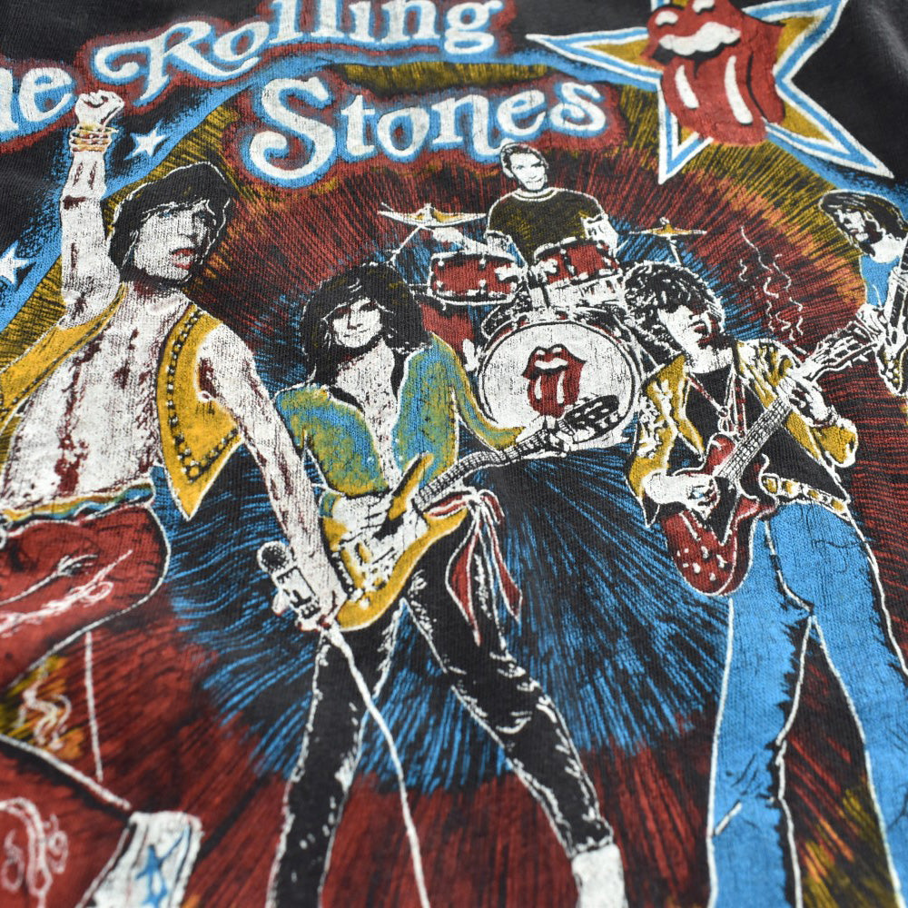80's The Rolling Stones "1981 US Tour / Tattoo You" ラグラン ロックTシャツ 260710H