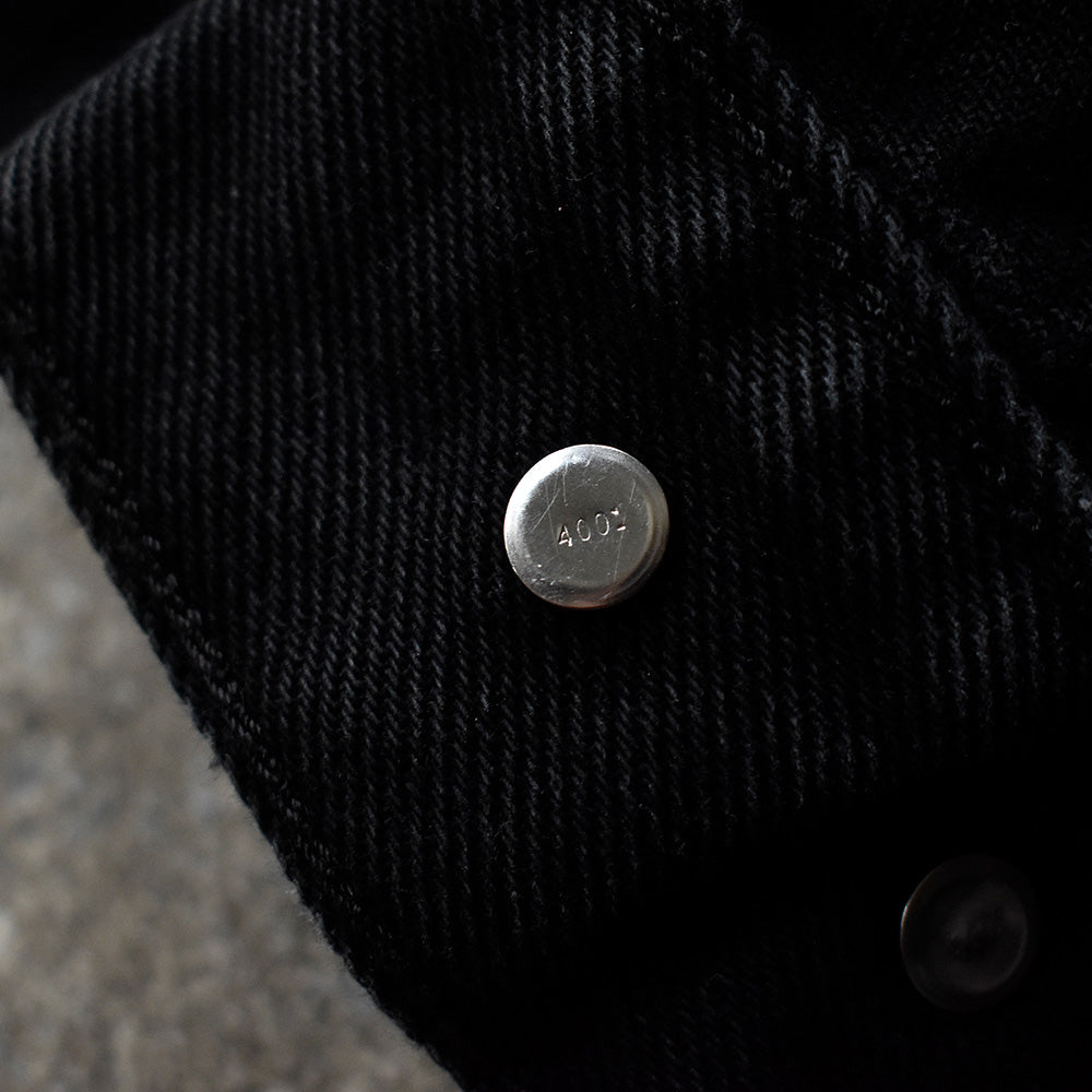 Levi’s PC9-72335-0013 刺繍 XXL size ブラック デニムジャケット 250622H