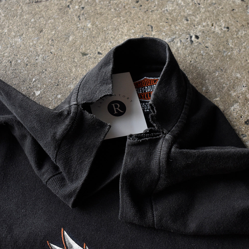 Y2K HARLEY-DAVIDSON L/S Tシャツ イーグル ギャル Y2K HARLEY-DAVIDSON L/S Tシャツ イーグル ギャル Large Y2K