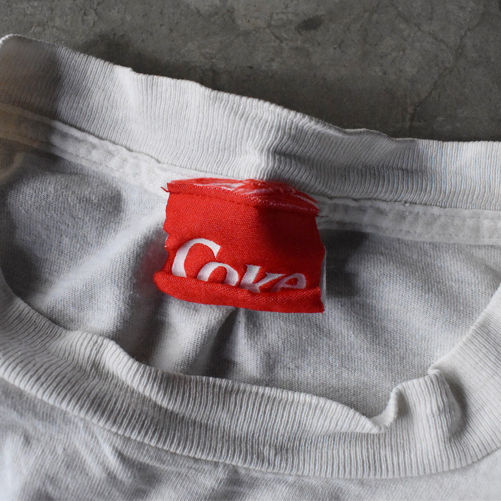 90's Coca-Cola “POLAR BEAR” 両面プリント Tシャツ USA製 240326