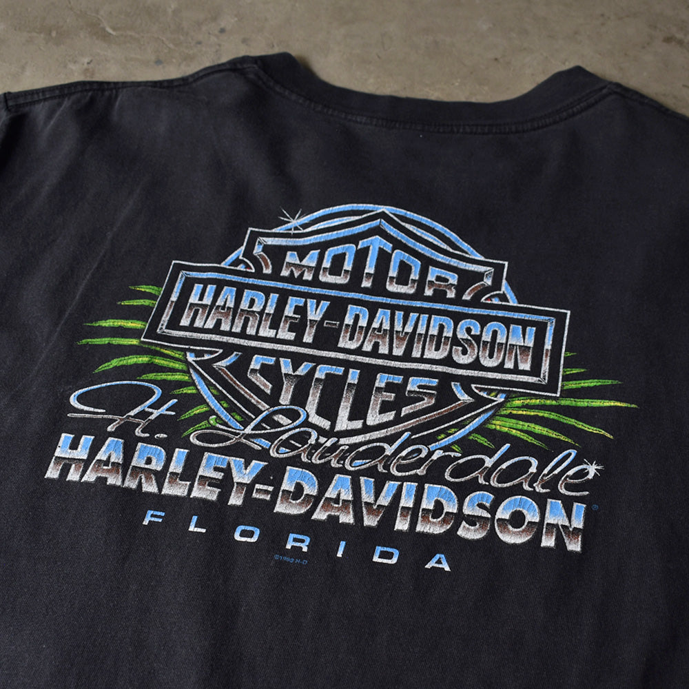 90’s　Harley-Davidson/ハーレーダビッドソン “FLORIDA” Tシャツ　USA製　230503