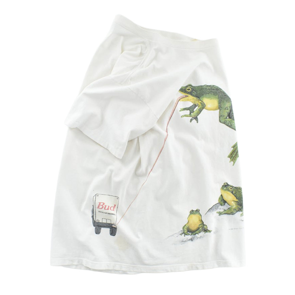 90's Budweiser "Frogs" カエル プロモTシャツ USA製 260731H