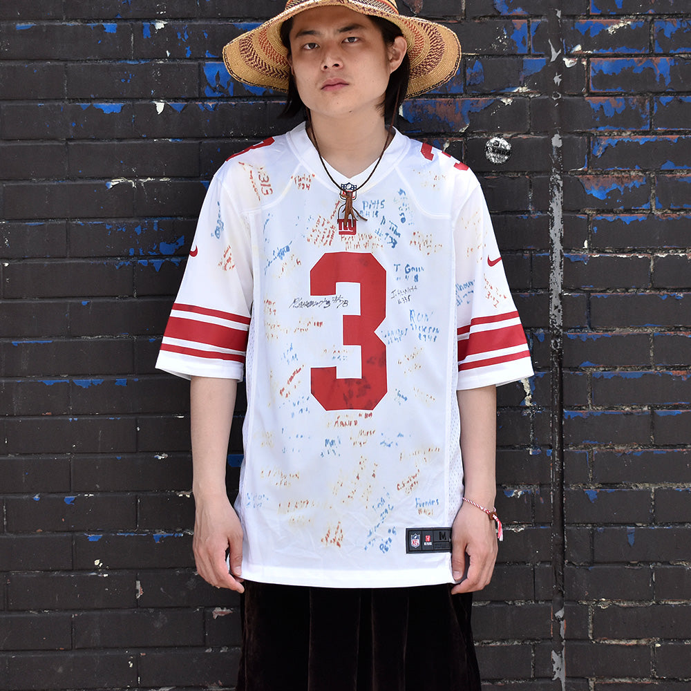 NIKE NFL “New York Giants“ ペイント！ フットボールシャツ 240529H