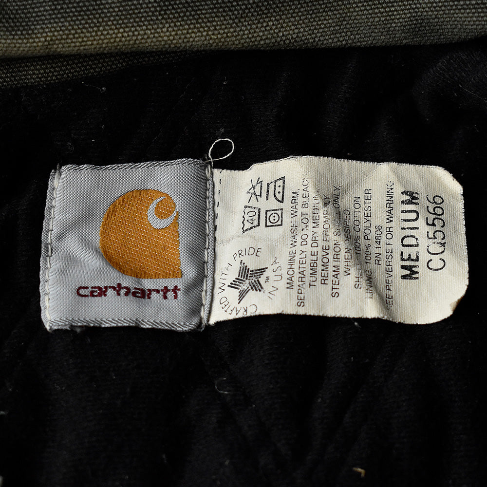 90’s ダメージ！ Carhartt ダックジャケット キルティングライナー USA製 231225H