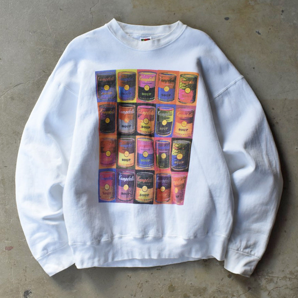 90’s Campbell’s Pop Art スウェット 251205H