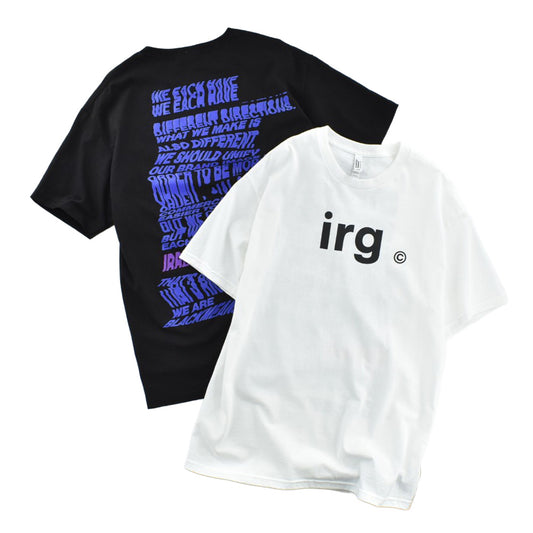 blackmeans irregular "irg©" ロゴTシャツ 260728H