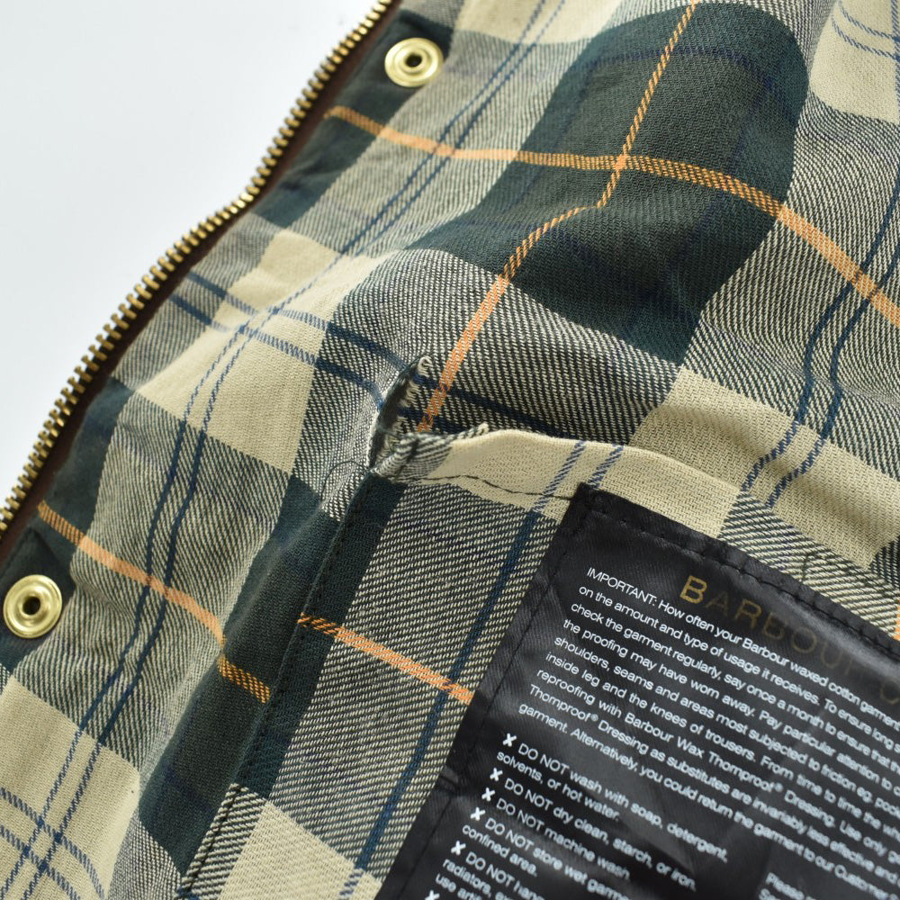 Barbour 3ワラント WESTMORLAND オイルドベスト 261006H