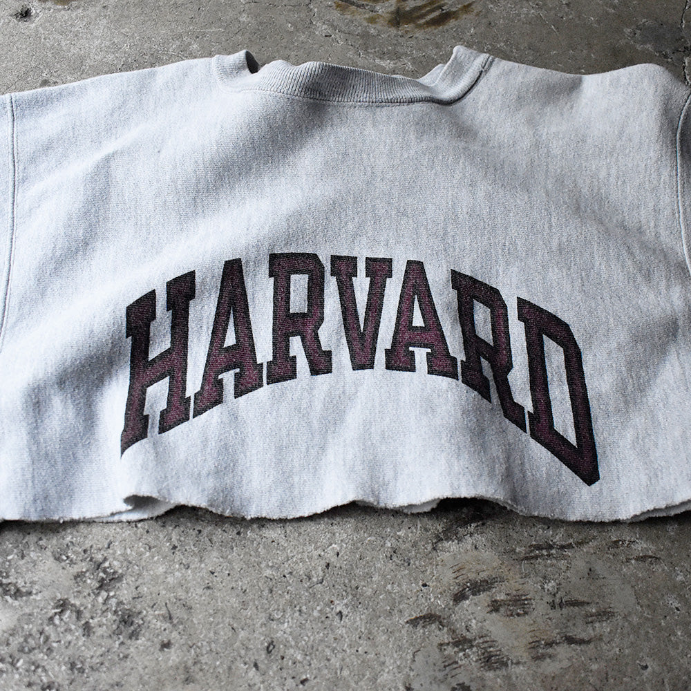 80's カットオフ！ Champion “HARVARD” RWスウェット USA製 231211H
