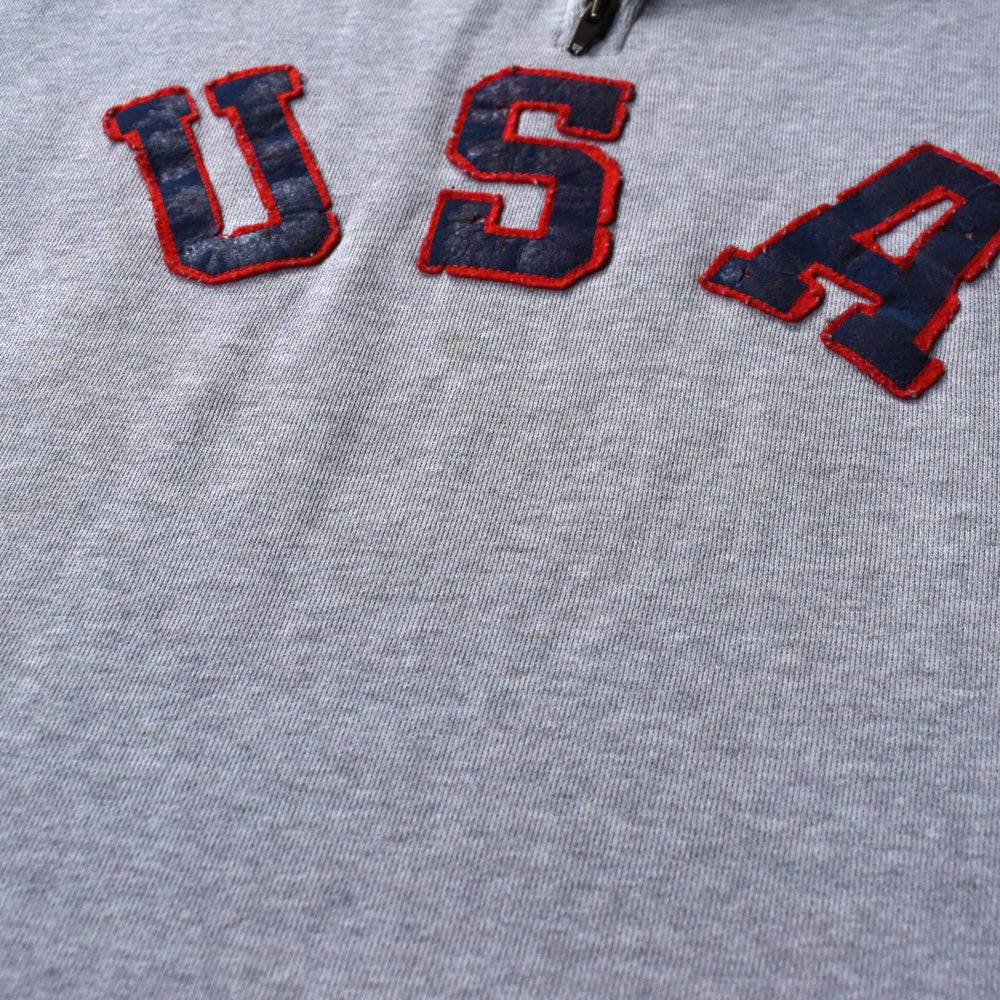 90’s Polo Sport "USA" ハーフジップ スウェット 251209H