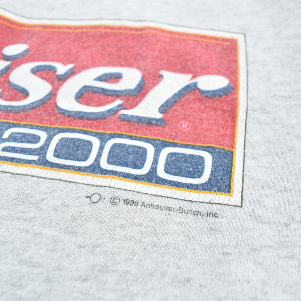 90's Budweiser "World Party 2000" アニマル プロモTシャツ 260619H