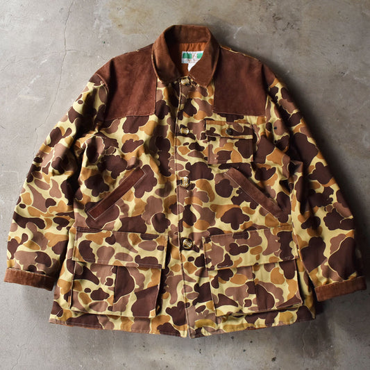 70’s GAME WINNER sportswear ミリタリー カモフラージュ柄 ハンティングジャケット 231110H